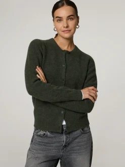 Strickjacke mit Alpaka