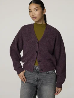 Strickjacke mit Alpaka