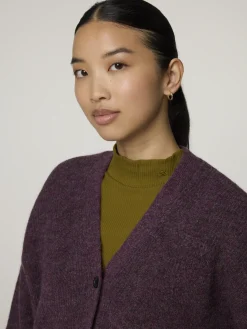 Strickjacke mit Alpaka