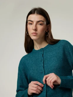 Strickjacke mit Alpaka NOR