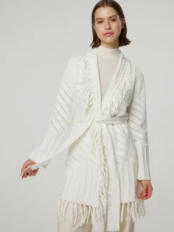 Strickjacke mit Baumwolle