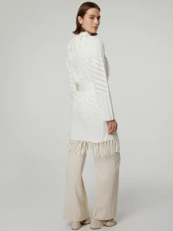 Strickjacke mit Baumwolle