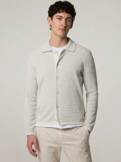 Strickjacke mit Baumwolle