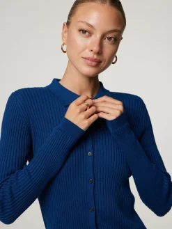 Strickjacke mit Bio-Baumwolle