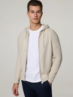 Strickjacke mit Kapuze