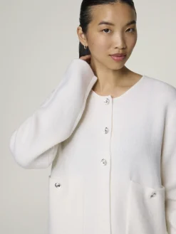 Strickjacke mit Kaschmir