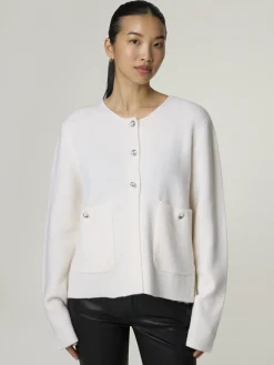 Strickjacke mit Kaschmir