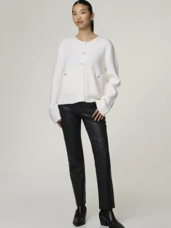 Strickjacke mit Kaschmir