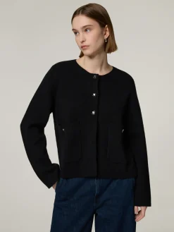 Strickjacke mit Kaschmir