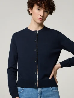 Strickjacke mit Kaschmir