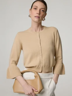 Strickjacke mit Kaschmir