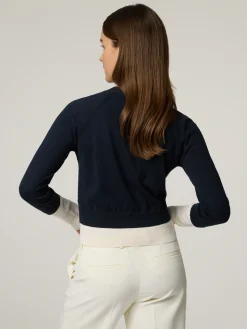 Strickjacke mit Kaschmir