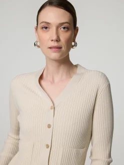 Strickjacke mit Merinowolle