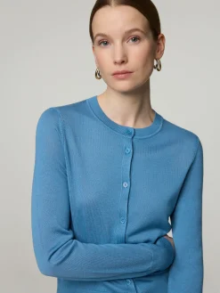 Strickjacke mit Merinowolle