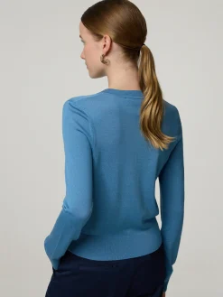 Strickjacke mit Merinowolle