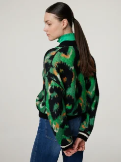 Strickjacke mit Schurwolle