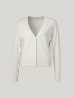 Strickjacke mit Seide