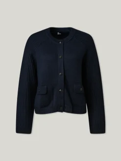 Strickjacke mit Wolle