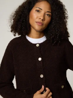 Strickjacke mit Wolle