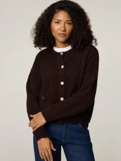 Strickjacke mit Wolle