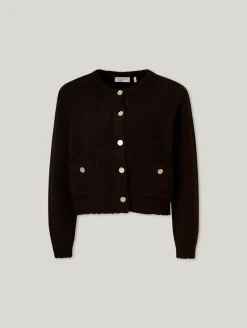 Strickjacke mit Wolle