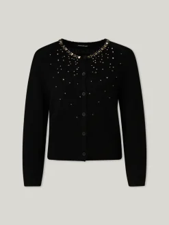 Strickjacke mit Wolle