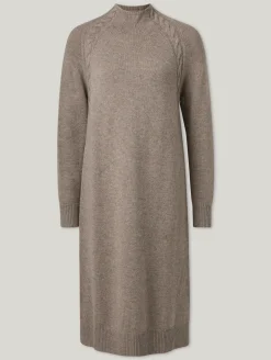 Strickkleid mit Stehkragen