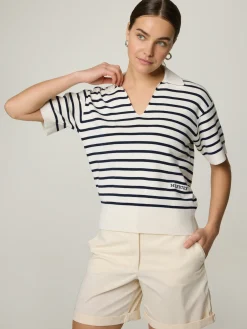 Strickpolo aus Baumwolle