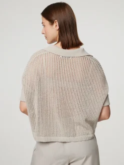 Strickpolo aus Bio-Baumwolle