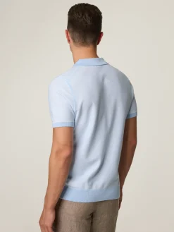 Strickpoloshirt im Regular Fit
