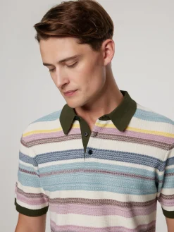 Strick-Poloshirt im Regular Fit