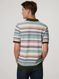 Strick-Poloshirt im Regular Fit