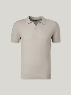 Strickpoloshirt im Regular Fit