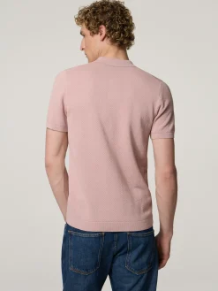 Strickpoloshirt im Regular Fit