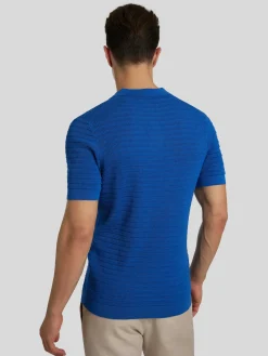 Strick-Poloshirt im Regular Fit