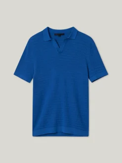 Strick-Poloshirt im Regular Fit