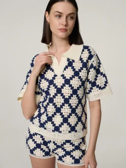 Strickpoloshirt PERISOL