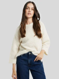 Strickpullover aus Alpaka-Mix