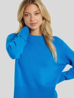 Strickpullover aus Baumwolle