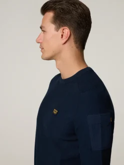 Strickpullover aus Baumwolle