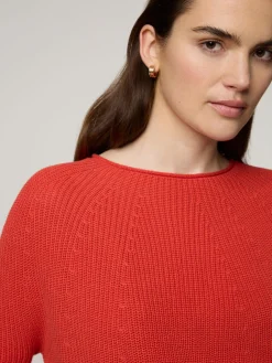 Strickpullover aus Baumwolle