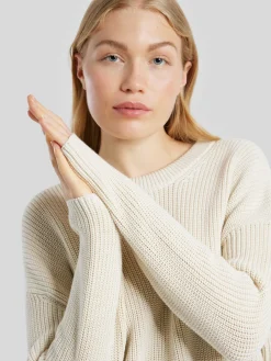 Strickpullover aus Bio-Baumwolle