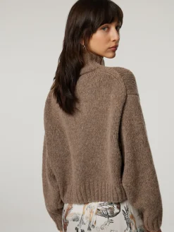 Strickpullover aus Woll-Mix