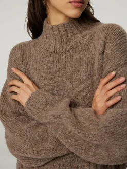 Strickpullover aus Woll-Mix