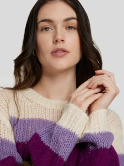 Strickpullover aus Woll-Mix