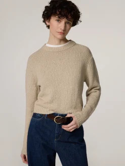 Strickpullover mit Baumwolle