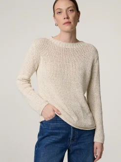 Strickpullover mit Baumwolle