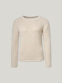 Strickpullover mit Baumwolle