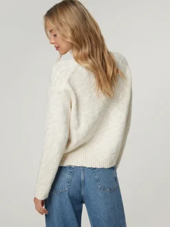 Strickpullover mit Baumwolle