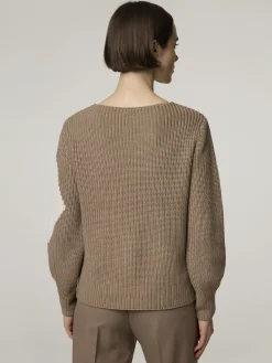 Strickpullover mit Baumwolle